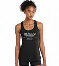 Woman's black tank