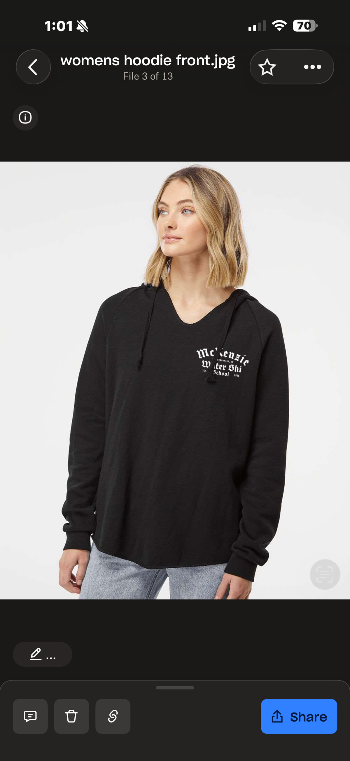 WOMENS HOODIE